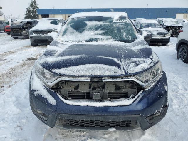 7FARW1H82JE031618 - 2018 HONDA CR-V EXL BLUE photo 5