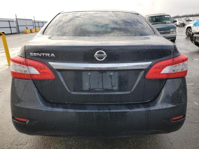 3N1AB7AP9FY342535 - 2015 NISSAN SENTRA S BLACK photo 6