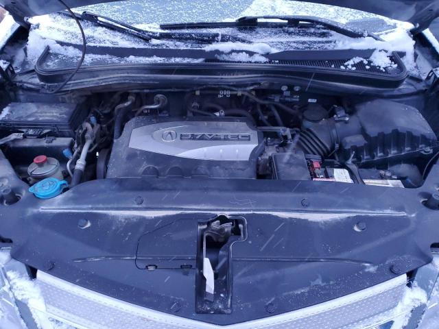 2HNYD285X8H000558 - 2008 ACURA MDX SPORT GRAY photo 12