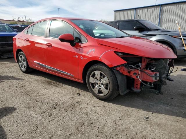 1G1BC5SM1J7206328 - 2018 CHEVROLET CRUZE LS RED photo 4