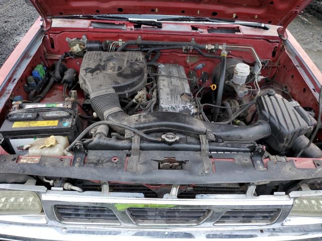 1N6SD11S2MC400744 - 1991 NISSAN TRUCK SHORT WHEELBASE RED photo 11