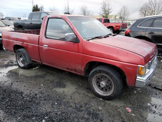 1N6SD11S2MC400744 - 1991 NISSAN TRUCK SHORT WHEELBASE RED photo 4