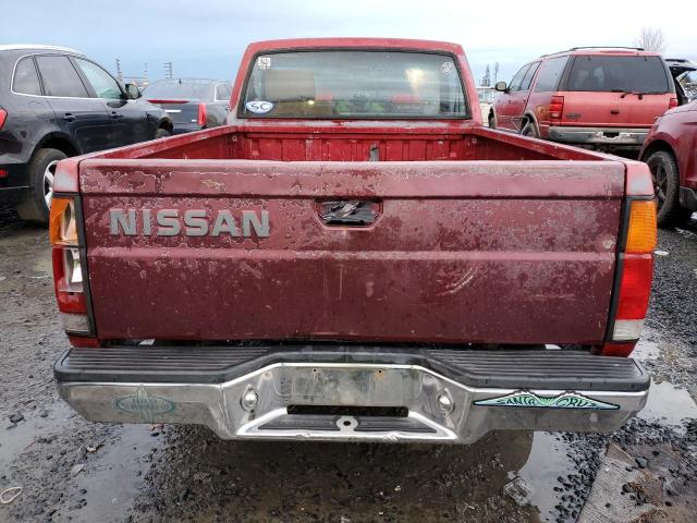 1N6SD11S2MC400744 - 1991 NISSAN TRUCK SHORT WHEELBASE RED photo 6