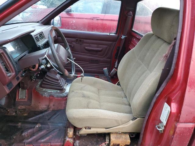 1N6SD11S2MC400744 - 1991 NISSAN TRUCK SHORT WHEELBASE RED photo 7