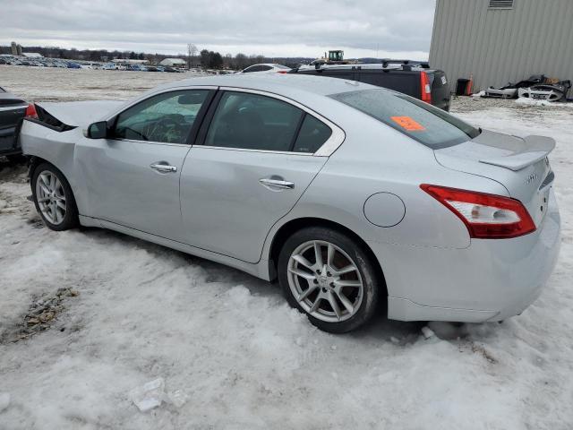 1N4AA5AP5BC808118 - 2011 NISSAN MAXIMA S SILVER photo 2