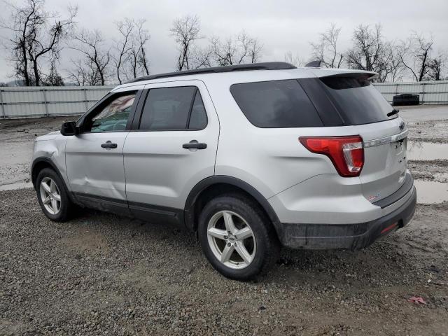 1FM5K8B80JGB98343 - 2018 FORD EXPLORER GRAY photo 2