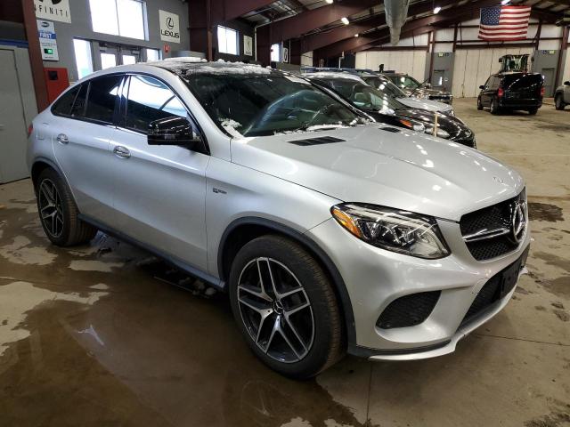 4JGED6EB1HA058255 - 2017 MERCEDES-BENZ GLE COUPE 43 AMG SILVER photo 4