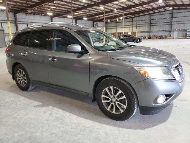 5N1AR2MN2FC667148 - 2015 NISSAN PATHFINDER S GRAY photo 4