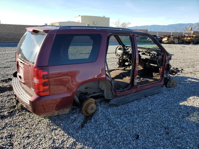 1GNFC13098J102025 - 2008 CHEVROLET TAHOE C1500 BURGUNDY photo 3