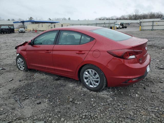 KMHD74LF3KU777820 - 2019 HYUNDAI ELANTRA SE RED photo 2