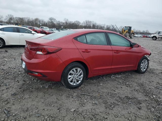 KMHD74LF3KU777820 - 2019 HYUNDAI ELANTRA SE RED photo 3