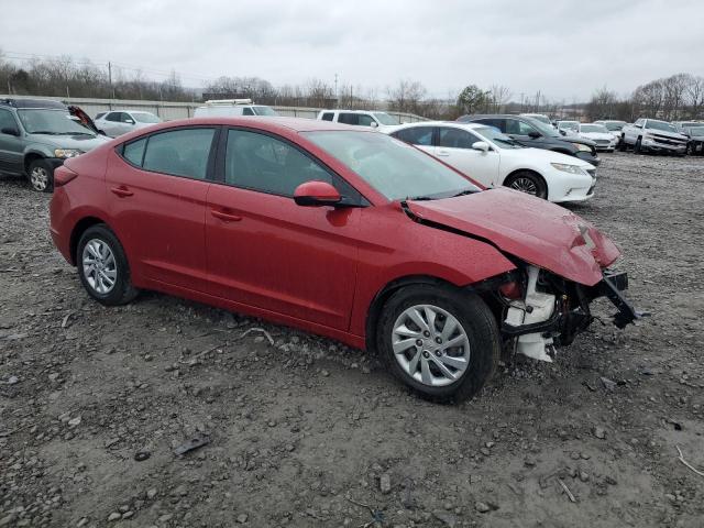 KMHD74LF3KU777820 - 2019 HYUNDAI ELANTRA SE RED photo 4