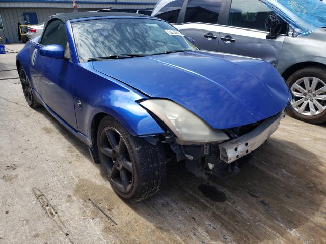 JN1AZ36A85M755864 - 2005 NISSAN 350Z ROADSTER BLUE photo 1