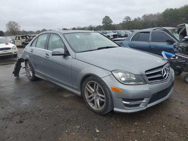 WDDGF4HB6EA961705 - 2014 MERCEDES-BENZ C 250 SILVER photo 4