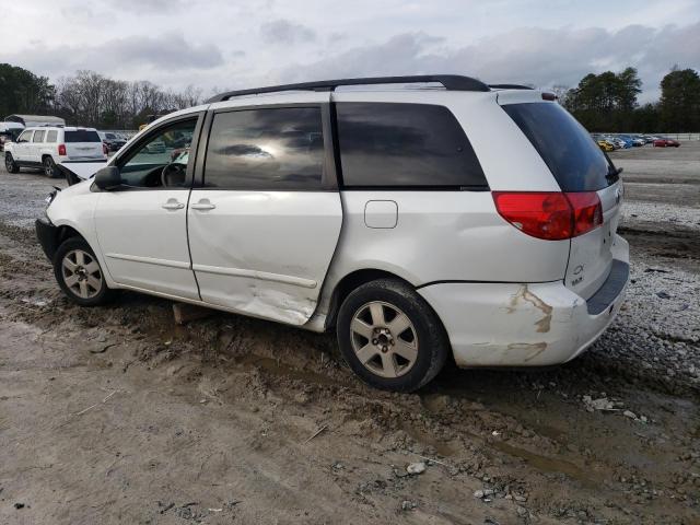 5TDZK22C18S210880 - 2008 TOYOTA SIENNA XLE WHITE photo 2