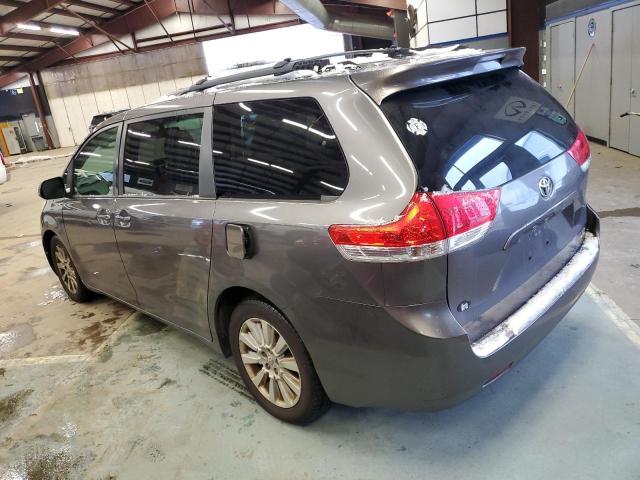 5TDJK3DC9BS017299 - 2011 TOYOTA SIENNA LE GRAY photo 2