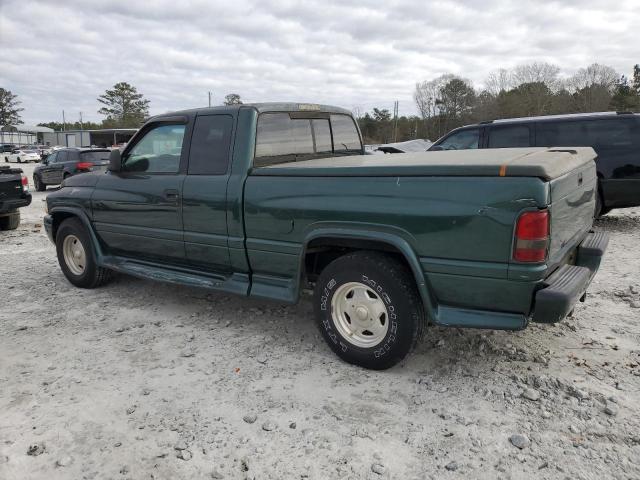 3B7HC13Z0YG106594 - 2000 DODGE RAM 1500 GREEN photo 2