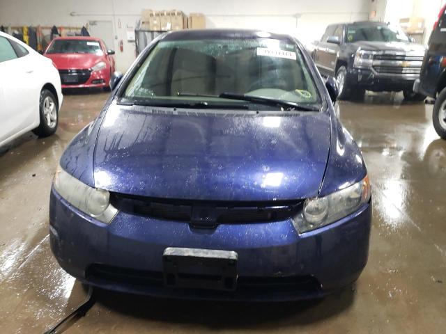 1HGFA16596L110845 - 2006 HONDA CIVIC LX BLUE photo 5