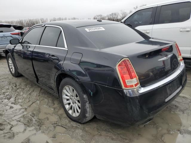 2C3CA4CGXBH515035 - 2011 CHRYSLER 300 BLACK photo 2