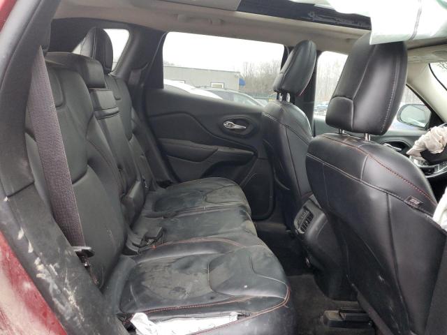 1C4PJMBS7FW578152 - 2015 JEEP CHEROKEE TRAILHAWK BURGUNDY photo 10