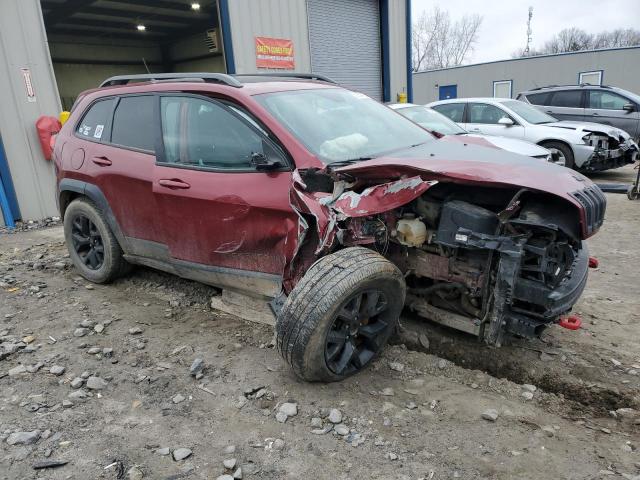 1C4PJMBS7FW578152 - 2015 JEEP CHEROKEE TRAILHAWK BURGUNDY photo 4