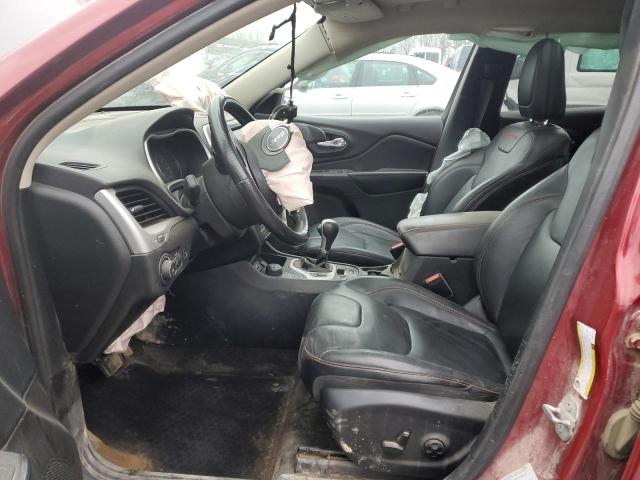 1C4PJMBS7FW578152 - 2015 JEEP CHEROKEE TRAILHAWK BURGUNDY photo 7