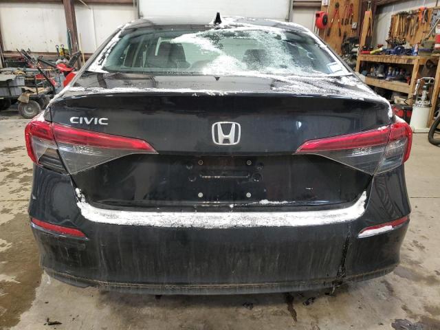 2HGFE2F27NH121094 - 2022 HONDA CIVIC LX BLACK photo 6