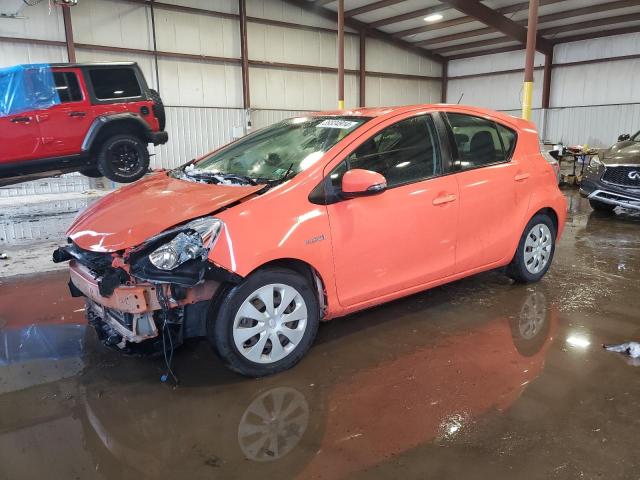 JTDKDTB35D1035803 - 2013 TOYOTA PRIUS C ORANGE photo 1