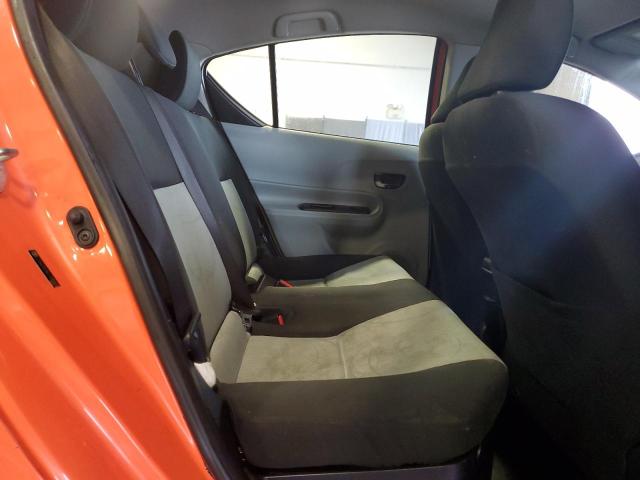 JTDKDTB35D1035803 - 2013 TOYOTA PRIUS C ORANGE photo 10