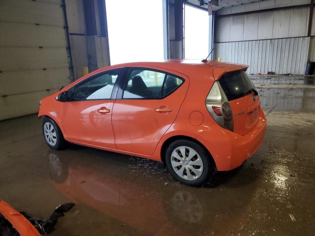 JTDKDTB35D1035803 - 2013 TOYOTA PRIUS C ORANGE photo 2