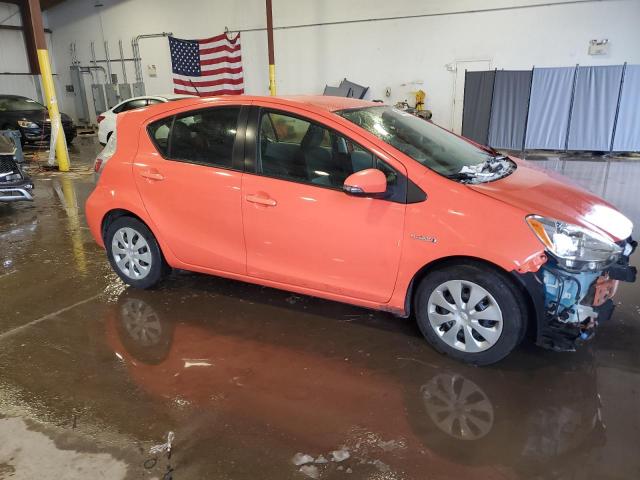 JTDKDTB35D1035803 - 2013 TOYOTA PRIUS C ORANGE photo 4