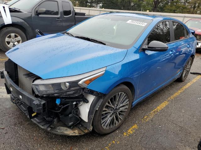 3KPF54AD7NE505486 - 2022 KIA FORTE GT LINE BLUE photo 1