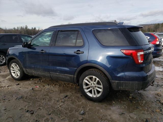 1FM5K7B85GGA81392 - 2016 FORD EXPLORER BLUE photo 2