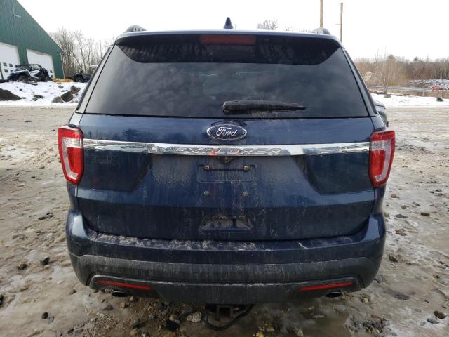 1FM5K7B85GGA81392 - 2016 FORD EXPLORER BLUE photo 6