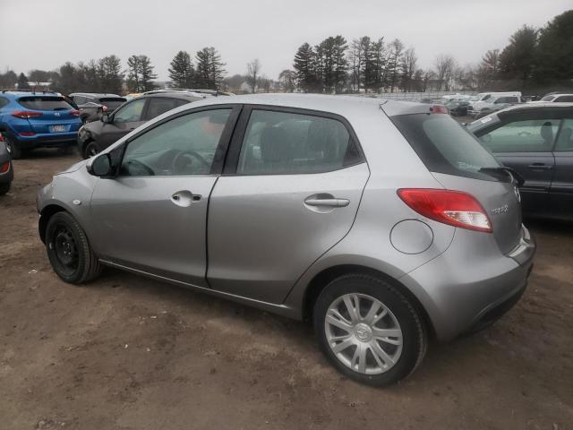 JM1DE1KZ5E0174805 - 2014 MAZDA MAZDA2 SPORT SILVER photo 2