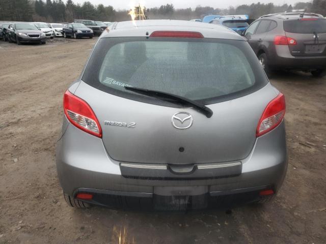 JM1DE1KZ5E0174805 - 2014 MAZDA MAZDA2 SPORT SILVER photo 6