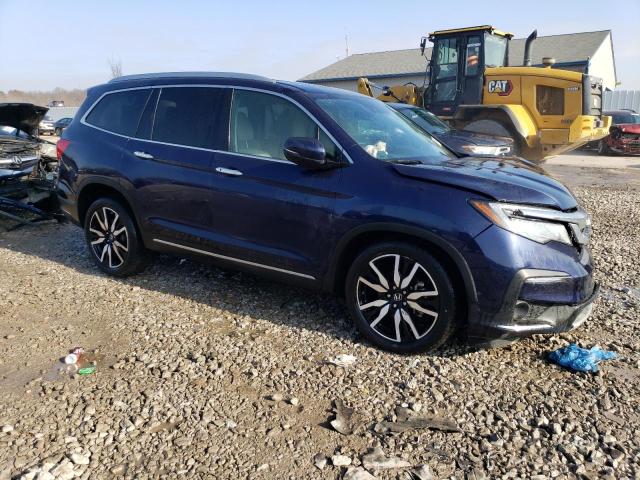 5FNYF6H9XLB008040 - 2020 HONDA PILOT TOURING BLUE photo 4