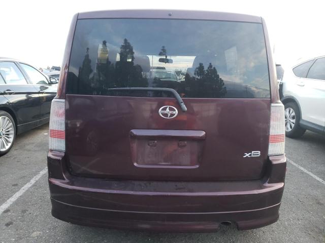 JTLKT324940134467 - 2004 TOYOTA SCION XB RED photo 6