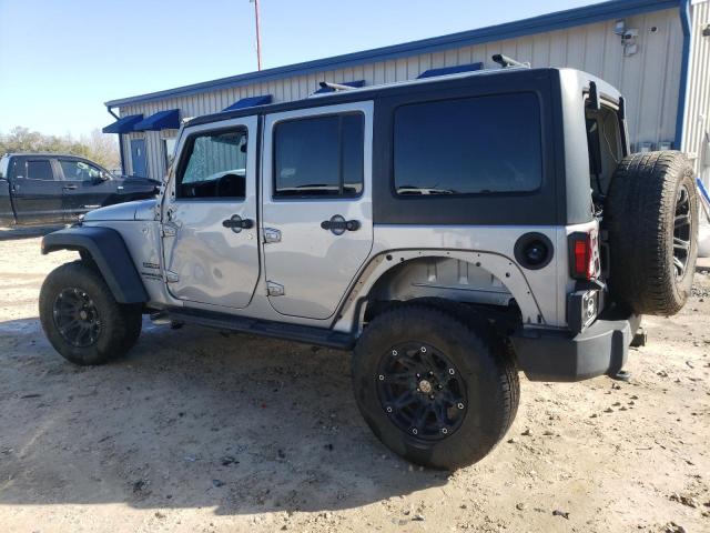 1C4BJWDG3GL137491 - 2016 JEEP WRANGLER U SPORT ვერცხლისფერი ფოტო 2