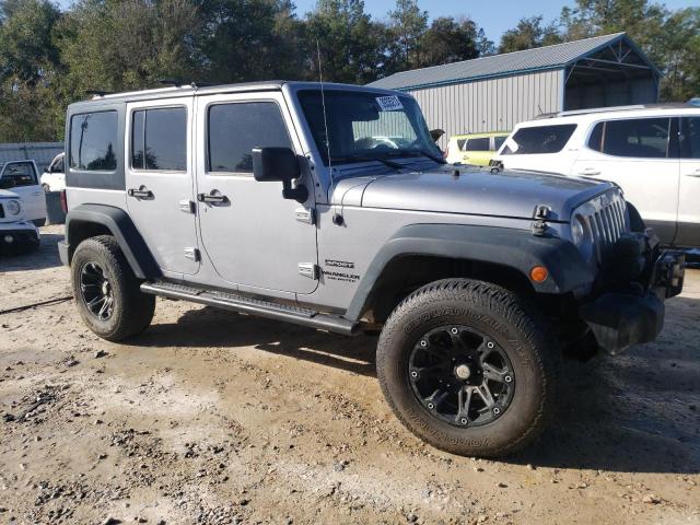 1C4BJWDG3GL137491 - 2016 JEEP WRANGLER U SPORT ვერცხლისფერი ფოტო 4