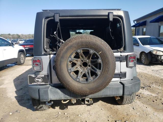 1C4BJWDG3GL137491 - 2016 JEEP WRANGLER U SPORT ვერცხლისფერი ფოტო 6