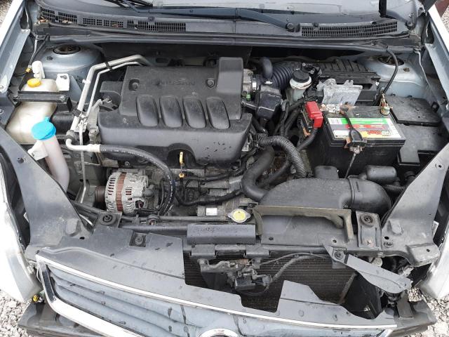 3N1AB6AP3CL633714 - 2012 NISSAN SENTRA 2.0 GRAY photo 11