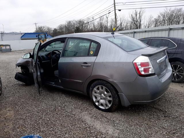 3N1AB6AP3CL633714 - 2012 NISSAN SENTRA 2.0 GRAY photo 2