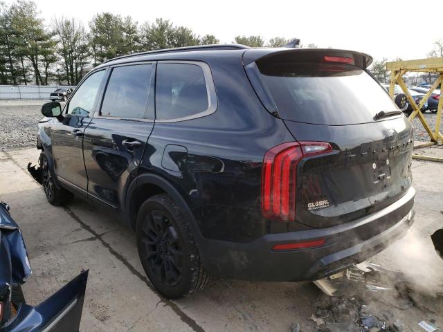 5XYP3DHC4MG105135 - 2021 KIA TELLURIDE EX BLACK photo 2