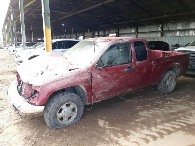 1GTCS196158255916 - 2005 GMC CANYON RED photo 1
