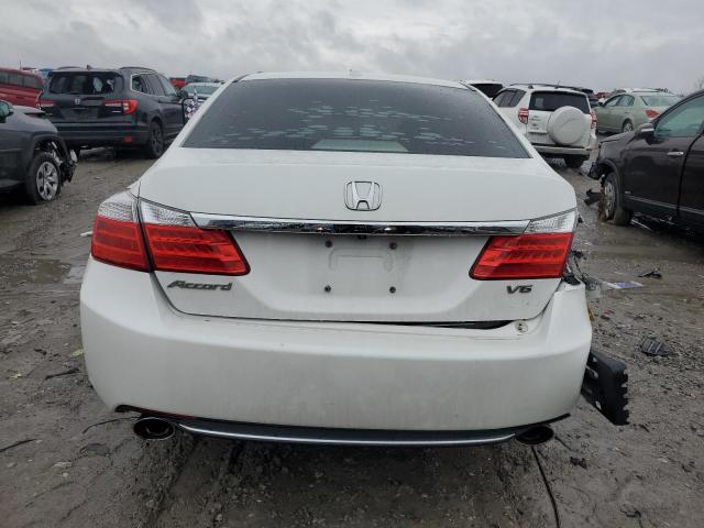 1HGCR3F84FA017454 - 2015 HONDA ACCORD EXL WHITE photo 6