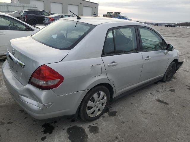 3N1BC1AP7AL383654 - 2010 NISSAN VERSA S GRAY photo 3