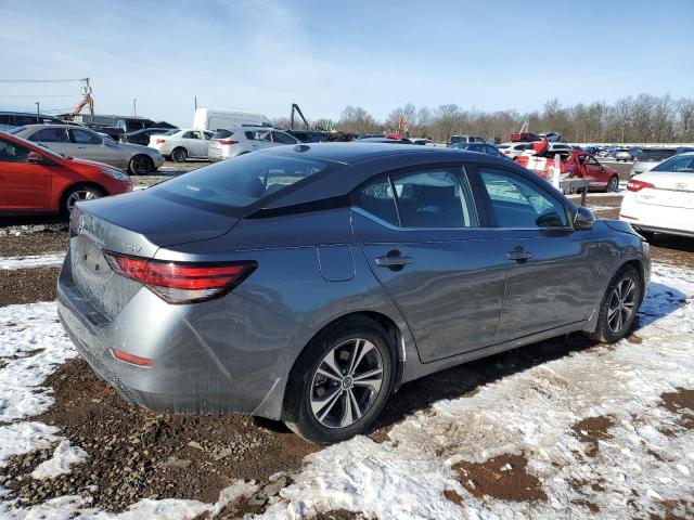 3N1AB8CV6NY289552 - 2022 NISSAN SENTRA SV GRAY photo 3