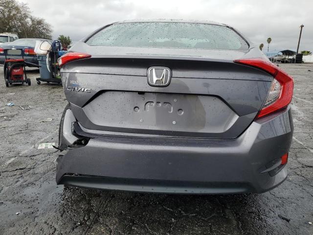 19XFC2F52JE001790 - 2018 HONDA CIVIC LX GRAY photo 6