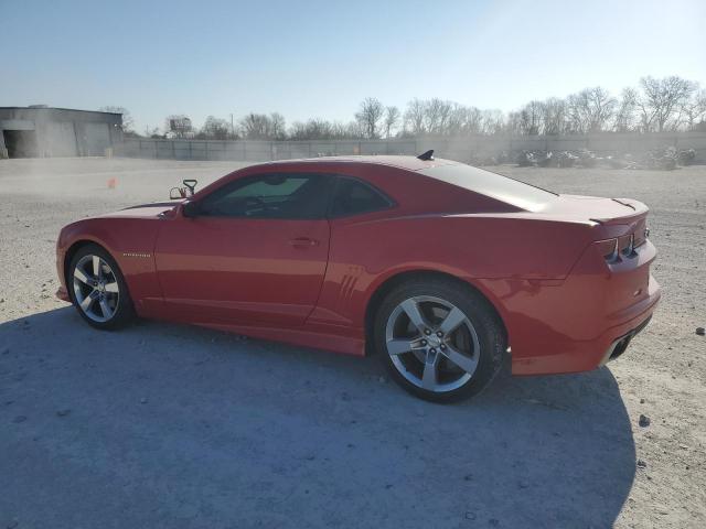 2G1FT1EW4A9121098 - 2010 CHEVROLET CAMARO SS RED photo 2